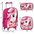 Mochila Infantil Escolar Unicórnio Rodinha Lancheira+Estojo - Imagem 3