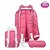 Mochila Escola Grande Princesas Disney Rodinha Lancheira+Est - Imagem 7
