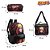 Mochila Escolar Uzumaki Naruto Costas Kit Lancheira+Estojo - Imagem 3