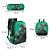 Mochila Escolar Incrível Hulk Costa Kit Lancheira+Estojo - Imagem 6
