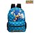 Mochila Escolar Sonic SEGA Colors Costa Kit Lancheira+Estojo - Imagem 5