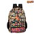 Mochila Escolar Bolsa Uzumaki Naruto Anime Preta Costas - Imagem 5