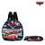 Mochila Escolar Carros McQueen Costas Kit Lancheira+Estojo - Imagem 5