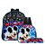 Mochila Escolar Disney Mickey Mouse Costa Lancheira+Estojo - Imagem 1
