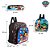 Mochila Escolar Patrulha Canina Costa Lancheira+Estojo - Imagem 2