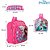 Kit Mochila Escolar Pequena Elsa e Anna Frozen Disney Costas - Imagem 3