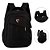 Bolsa Mochila Preta  P/ Notebook Resistente Sport Acolchoada - Imagem 1