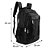 Mochila Executiva Multifuncional P Notebook Resistente Preta - Imagem 3