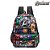 Mochila Escolar Bolsa Avengers Marvel Preta Costas - Imagem 5