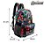 Mochila Escolar Bolsa Avengers Marvel Preta Costas - Imagem 3