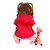 Boneca Baby Reborn Realista Girafinha Com Cabelos Castanhos - Imagem 7