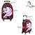 Mochila Escolar Unicórnio Pony Rodinha Kit Lancheira+Estojo - Imagem 2