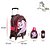 Mochila Escolar Unicórnio Pony Rodinha Kit Lancheira+Estojo - Imagem 3