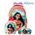 Kit Mochila Infantil Escolar Moana Mar de Aventuras Rodinha - Imagem 1