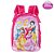 Mochila Escolar Princesas Menina Costas Kit Lancheira+Estojo - Imagem 6