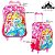 Mochila Escolar Princesa Menina Rodinha Kit Lancheira+Estojo - Imagem 2