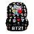 Mochila Escolar Infantil BTS Kpop BT21 Grande Costas - Imagem 2