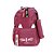 Mochila Feminina Escolar de Gatinho Vinho Bolsa+Estojo - Imagem 1