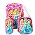 Mochila Escolar Princesa Menina Costas Kit Lancheira+Estojo - Imagem 1