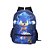 Mochila Escolar Bolsa Sonic O Filme Lancheira+Estojo Costas - Imagem 5
