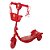Patinete Infantil 3 Rodas Vermelho Compacto com Cestinha - Imagem 4