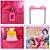 Mochila Escolar Princesas Bolsa Rodinha Kit Lancheira+Estojo - Imagem 3