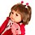 Boneca Bebe Reborn Silicone Girafinha Menina 48cm Realista - Imagem 3