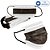 Kit 100 Máscaras para Crianças Descartáveis Preto Miralupa c - Imagem 4