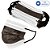 Kit 100 Máscaras para Crianças Descartáveis Preto Miralupa c - Imagem 5