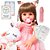 Boneca Bebê Reborn Realista Menina Silicone 42cm Bailarina - Imagem 1