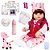 Boneca Bebê Reborn Realista Girafinha Menina de Silicone 48c - Imagem 1