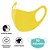 Máscaras Não Descartáveis de Neoprene Amarela Unissex 10 un - Imagem 1