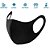 Máscaras Não Descartáveis de Neoprene Preta Unissex 3 un - Imagem 4