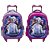 Kit Mochila Infantil Escolar Frozen 2 Disney Com Rodinhas - Imagem 1
