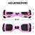 Hoverboard 6,5 Polegadas Rosa Cromado Scooter Skate Elétrico - Imagem 4