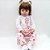 Boneca Realista Bebê Reborn Menina 3/4 Silicone 48 cm + Gira - Imagem 3