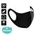 Máscaras Não Descartáveis de Neoprene Preta Unissex 5 un - Imagem 2