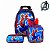 Kit Mochila Escolar Infantil Homem Aranha Marvel de Rodinhas - Imagem 1
