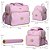 Mochila Bolsa Maternidade Grande Pequena Coroa Várias Cores - Imagem 23
