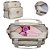 Kit Mala Mochila Saida Maternidade Bebe Menina Menino Luxo - Imagem 6