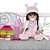Boneca Bebe Reborn Sonho de Amor Silicone e Enxoval Luxo - Imagem 2