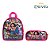 Mochila Feminina de Rodinhas Estojo e Lancheira Encanto - Imagem 6