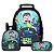 Kit Mochila Masculina Escola Ben 10 de Rodinhas e Lancheira - Imagem 1