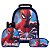 Mochila Homem Aranha Escolar Rodinha Kit Lancheira+Estojo - Imagem 1