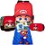 Mochila Masculina Infantil Super Mario Costas com Acessórios - Imagem 1