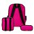 Kit Mochila Feminina de Costas Barbie Rosa com Acessórios - Imagem 10