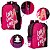 Kit Mochila Feminina de Costas Barbie Rosa com Acessórios - Imagem 2