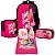 Kit Mochila Feminina de Costas Barbie Rosa com Acessórios - Imagem 1