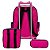 Mochila Feminina Escolar Barbie Rosa de Rodinha + Brindes - Imagem 10