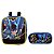 Mochila Masculina Batman de Costas + Kit Lancheira e Estojo - Imagem 5
